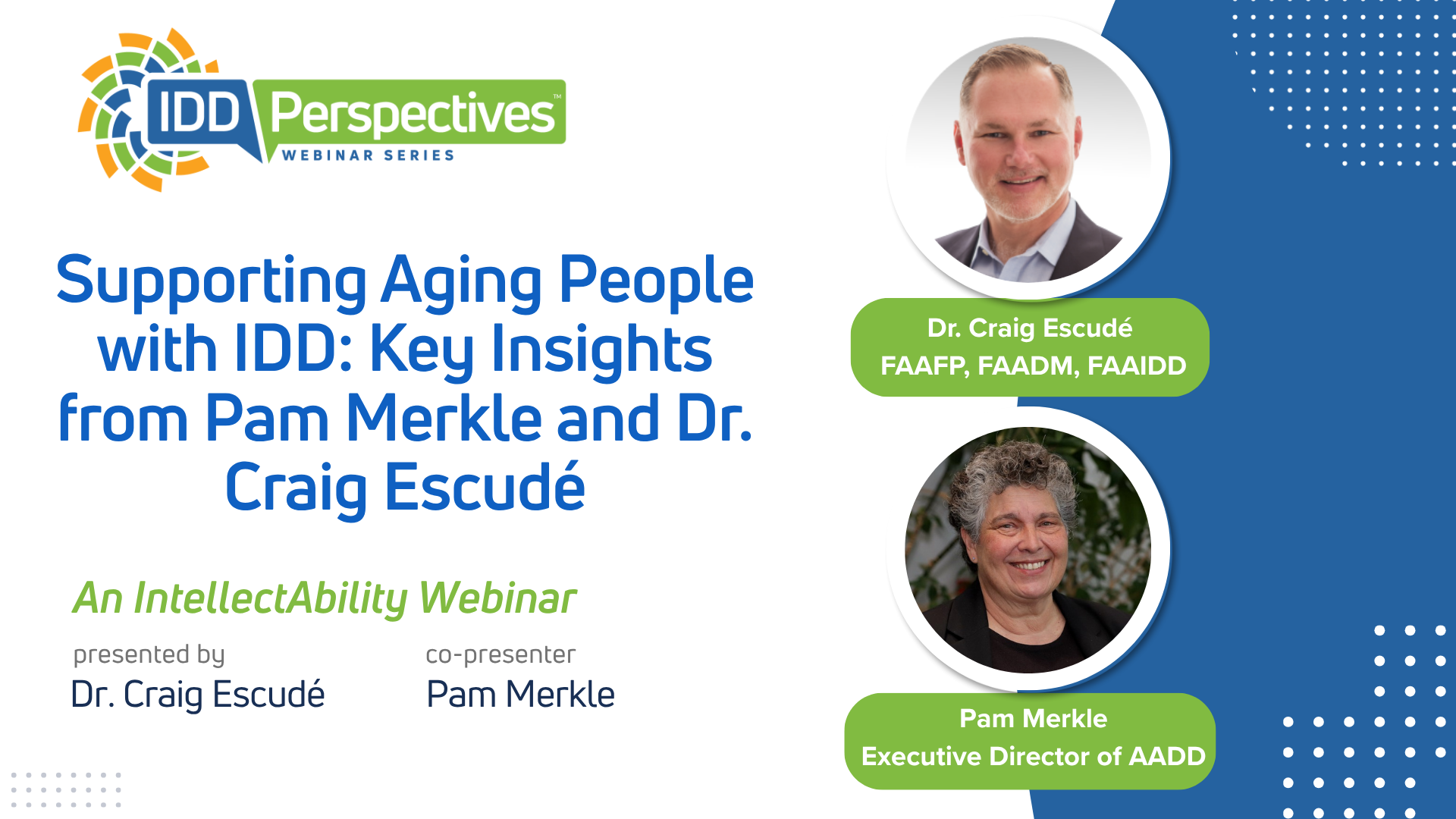 Aging with IDD