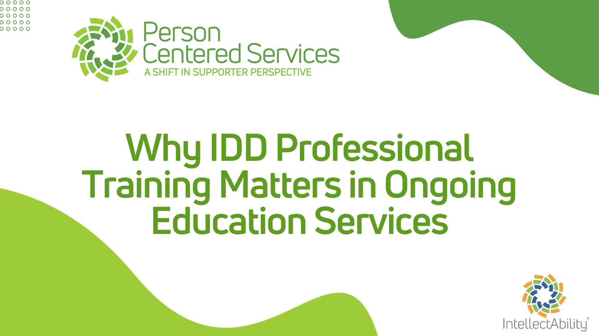 Person-Centered Practices