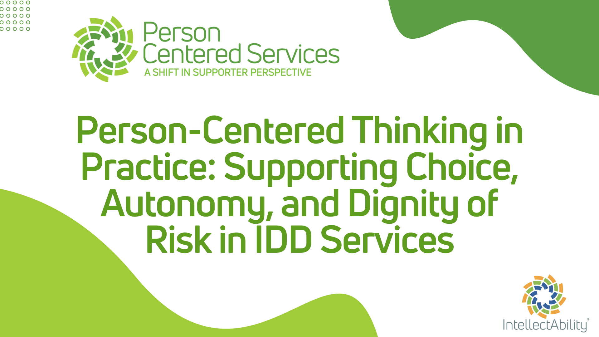Person-Centered Thinking
